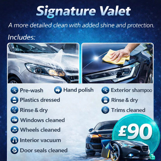 Signature Valet – Complete Care & Finish