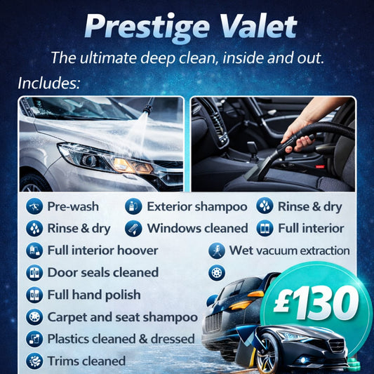 Prestige Valet-The ultimate deep clean – inside and out